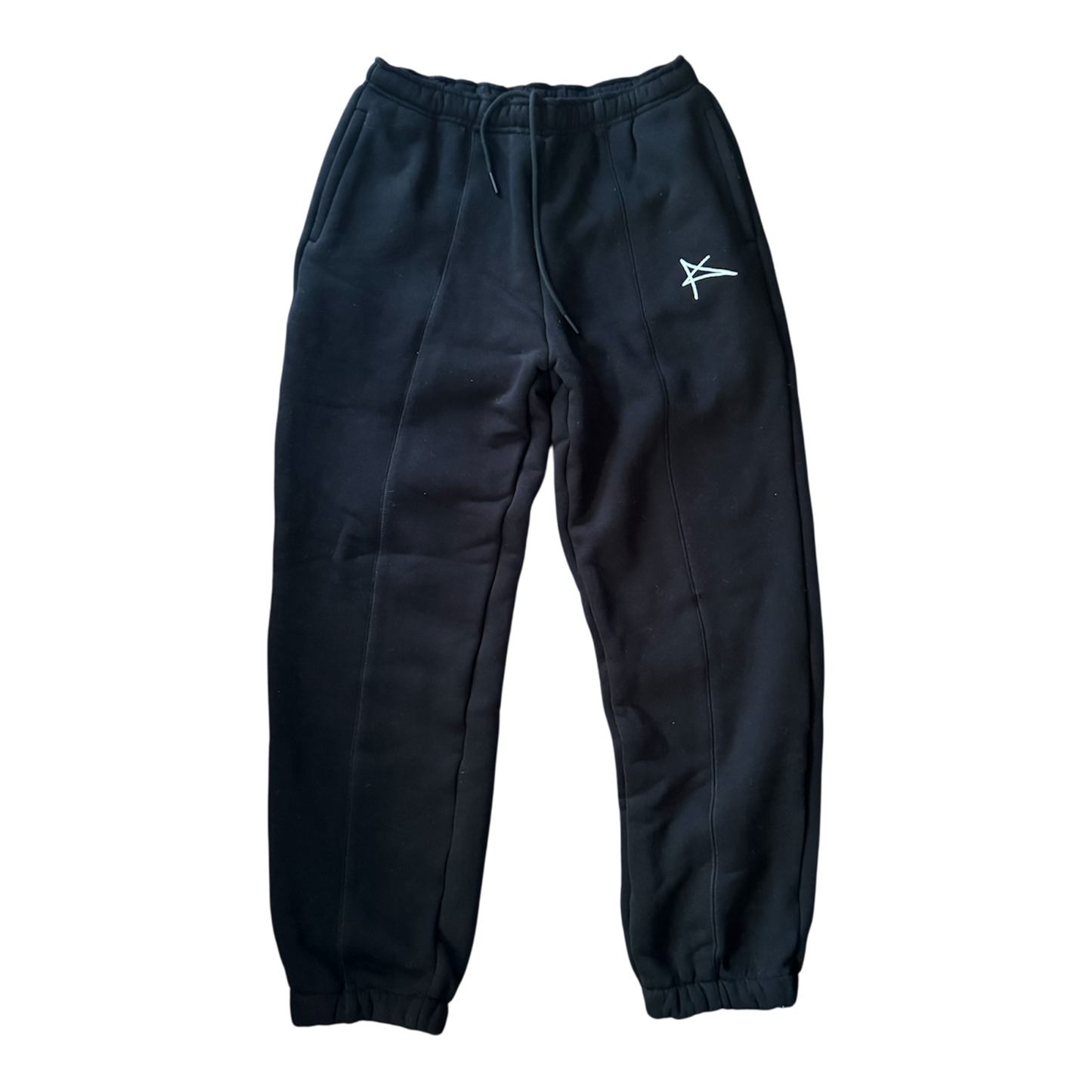 BLACK BAGGY JOGGERS