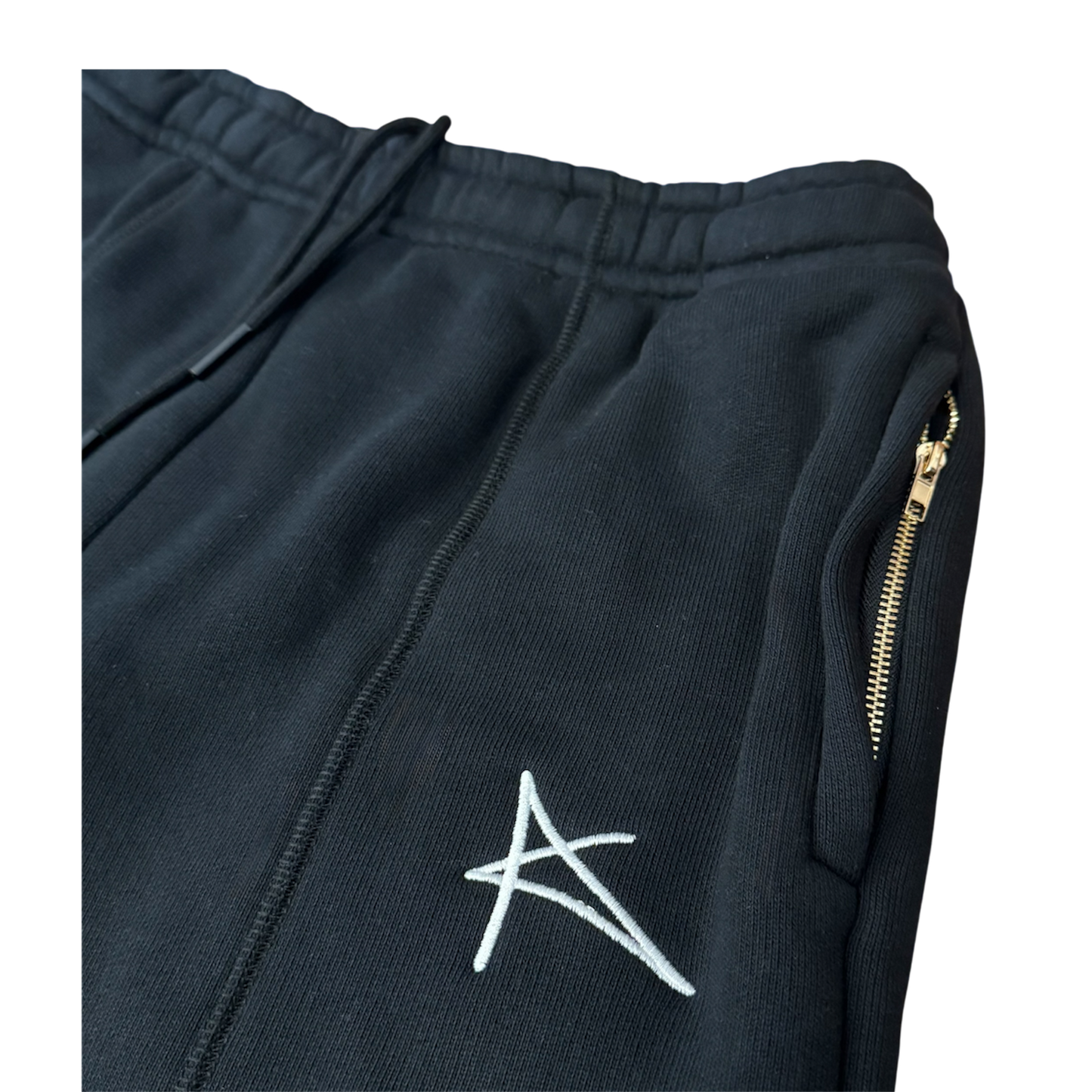 BLACK BAGGY JOGGERS