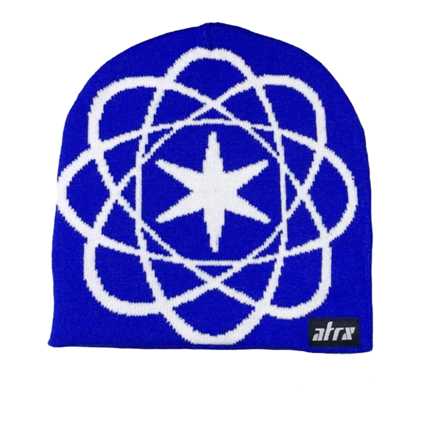 SPIRAL BEANIE (BLUE)