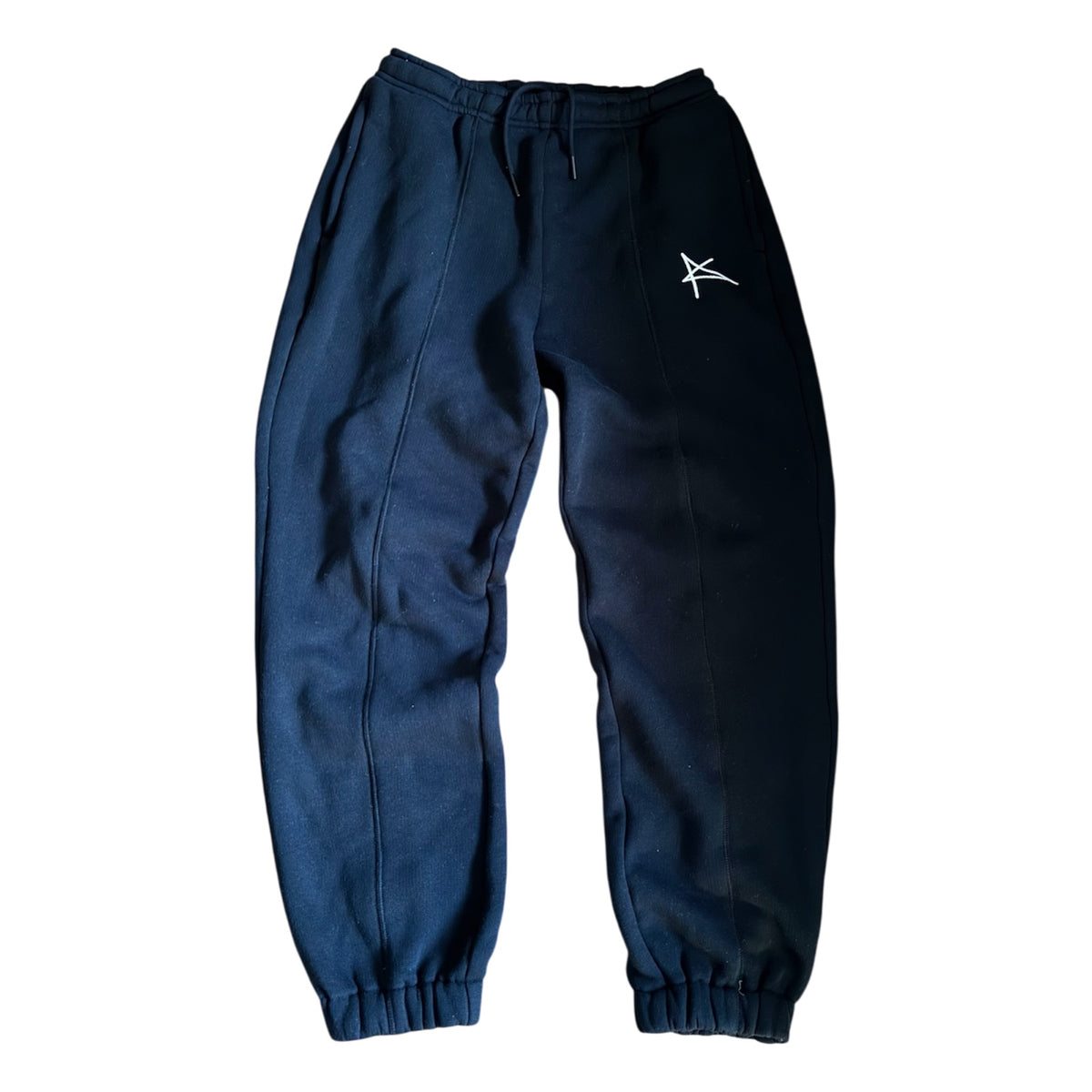 BLACK BAGGY JOGGERS