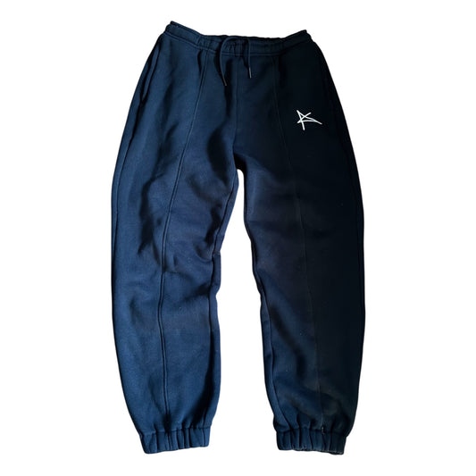 BLACK BAGGY JOGGERS